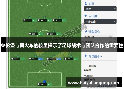 奥伦堡与莫火车的较量揭示了足球战术与团队合作的重要性
